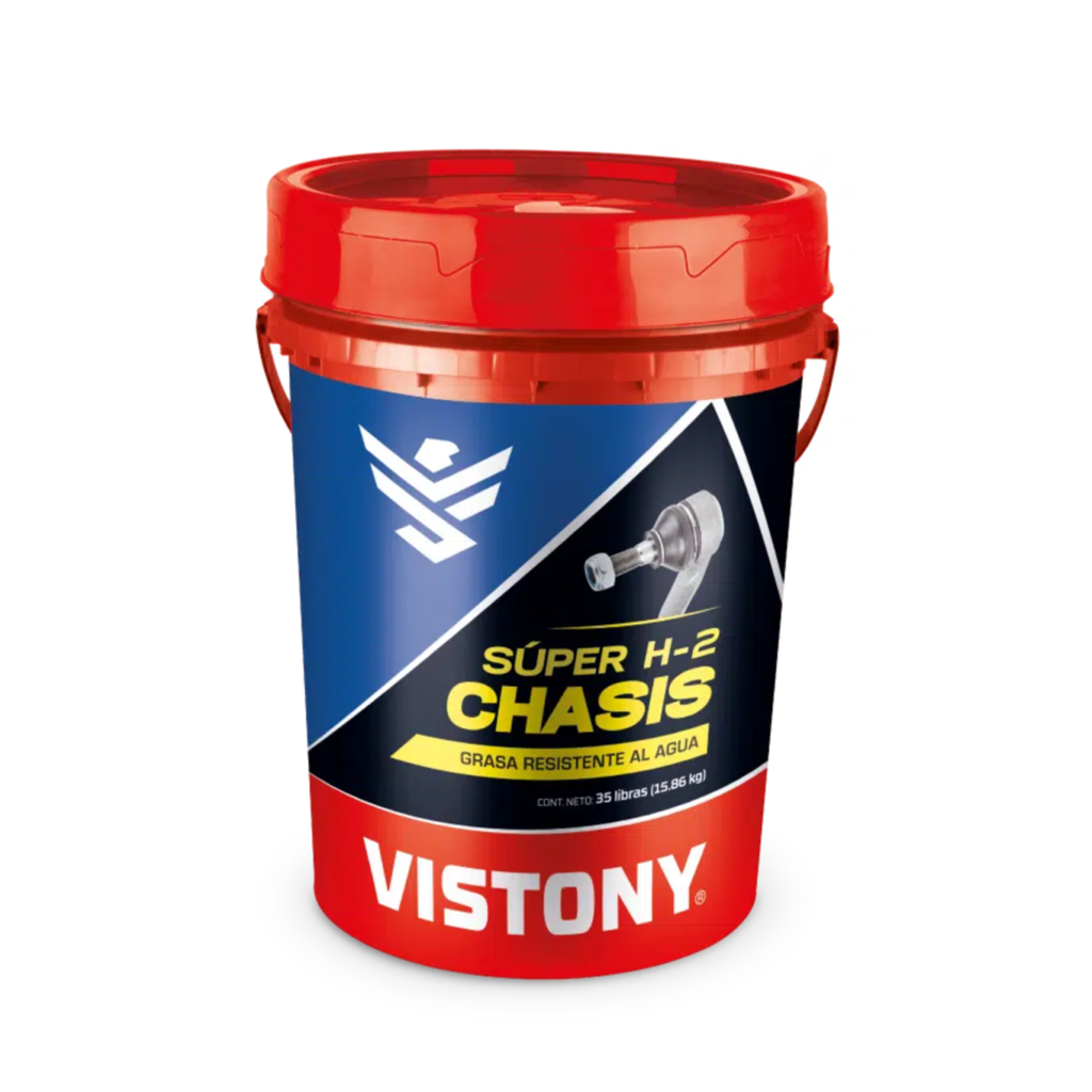 GRASA CHASIS H-2 ROJO DE 35 LBS